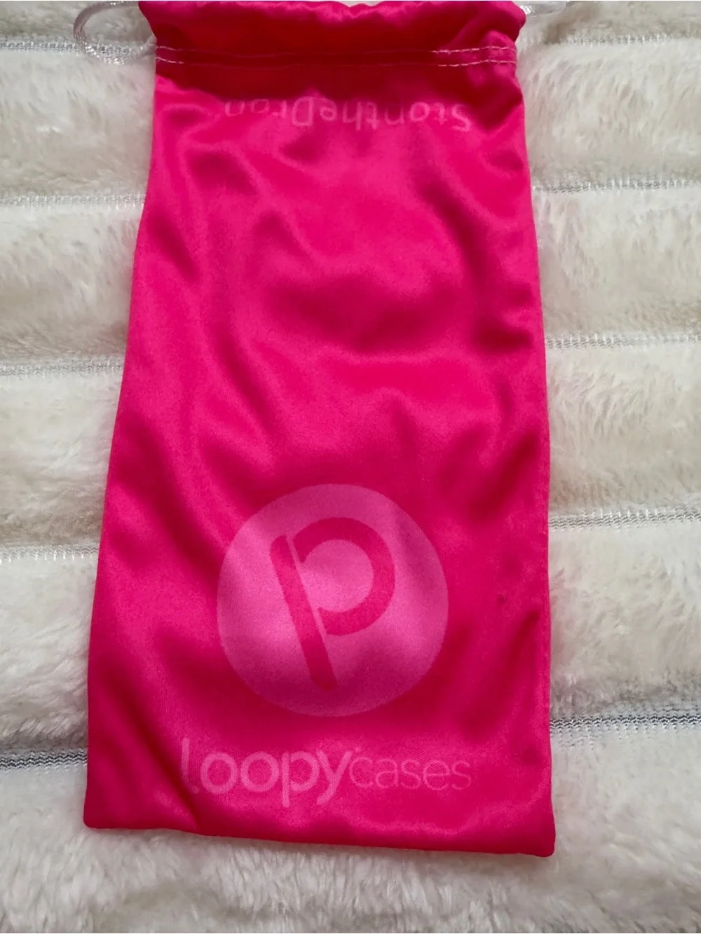 Loopy Case Hot Pink Phone Case with Built-In Hand Strap